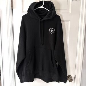 Ariat Hoodie American Flag Camo Pullover Sweatshirt Outdoors Size Mens XXL*